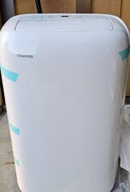 Toshiba air conditioner 8000 Btu portable 90 adys warranty