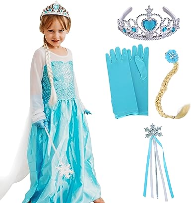 Butterfly Craze - Children's Snow Princess Costume Dress - 3 Years