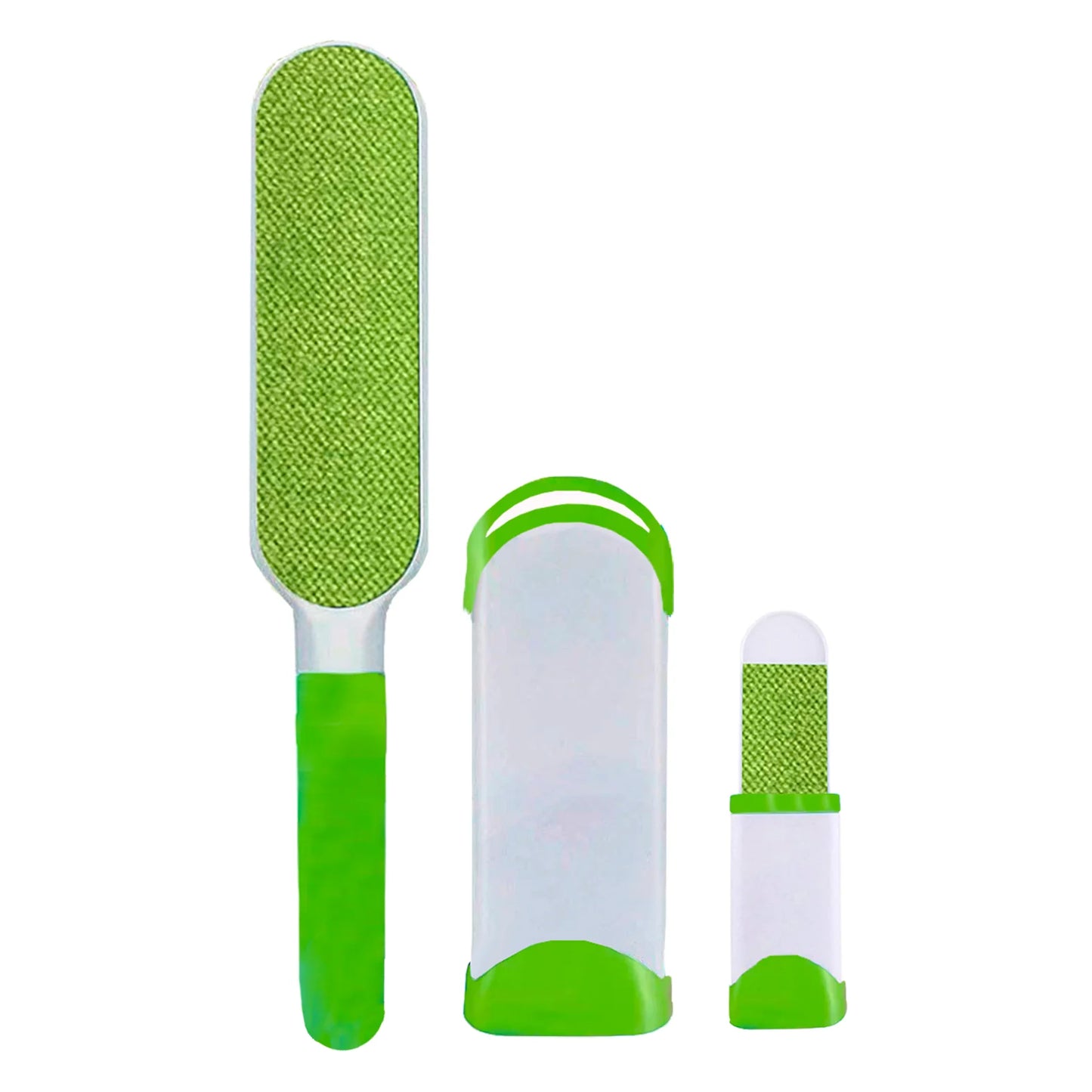 Home Innovations Pet Hair Lint Brush Set With Self Cleaning Base Material