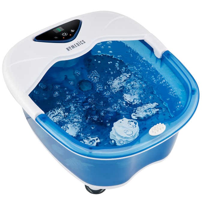 Homedics Salt & Soak Pro Foot Bath With Heat Boast Refurbished Grade A