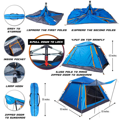 Cho Sports XL Blue Tent