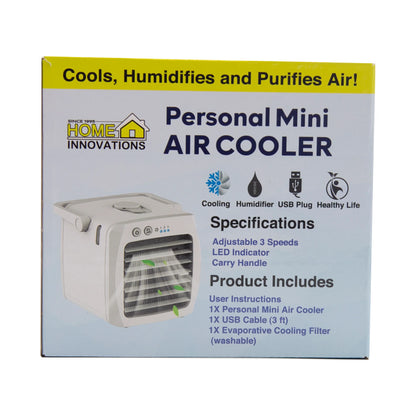 Home Innovations Personal Mini Air Cooler With Handle