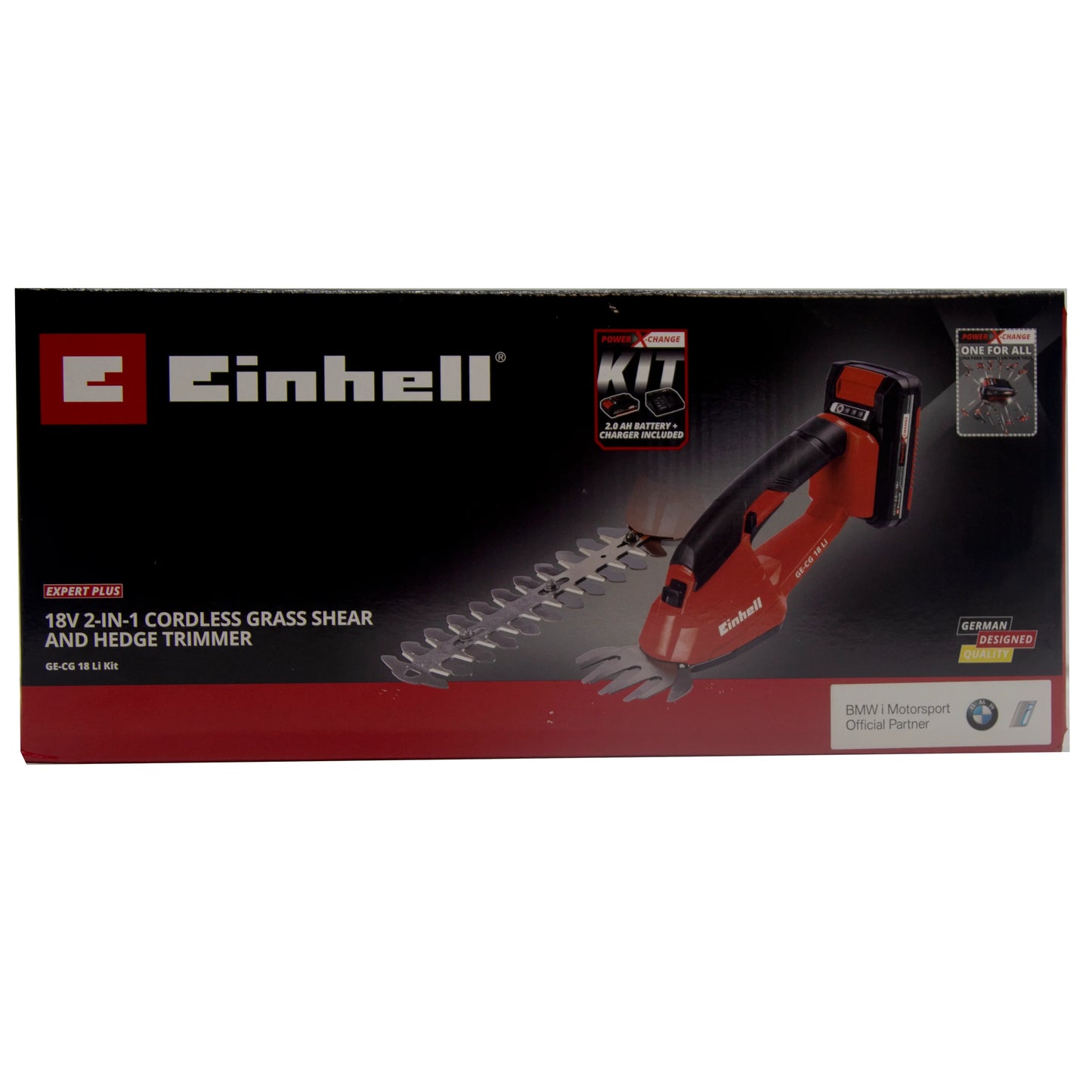 Einhell 18V Cordless Grass Shears Kit 2.0 Ah, Power X Charger