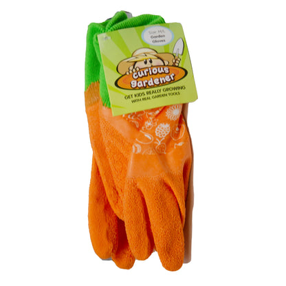 Curious Gardener Children's Garden Gloves, Medium/Large