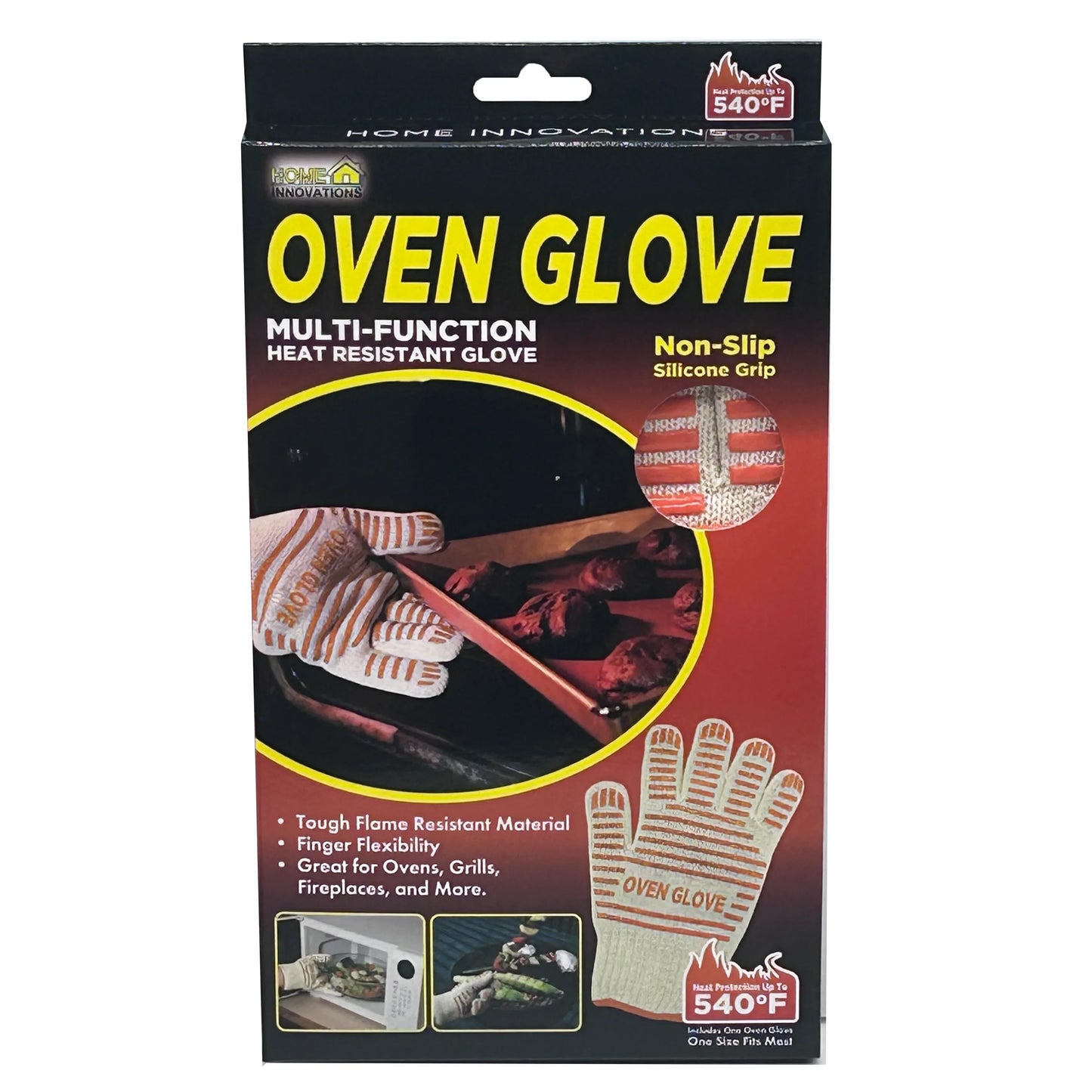 Home Innovations Oven Glove - 2 Inners Of 6pcs In PDQ