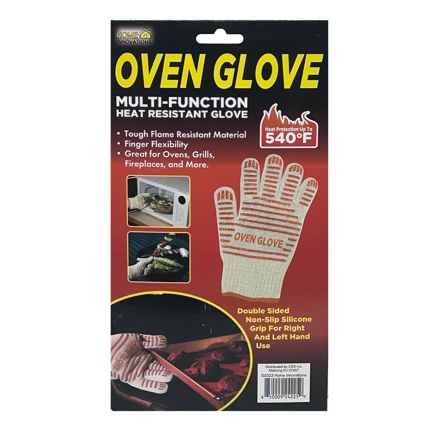 Home Innovations Oven Glove - 2 Inners Of 6pcs In PDQ