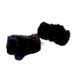 Jocelyn Faux Fur Mandy Fingerless Gloves Black